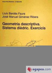 Portada de Geometria descriptiva. Sistema dièdric. Exercicis