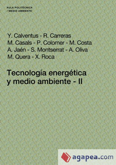 Tecnología energética y medio ambiente II