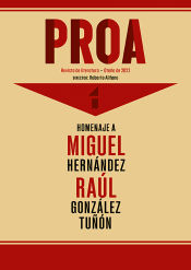 Portada de Proa. Revista de literatura. 1