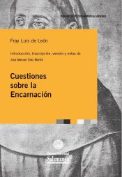 Portada de CUESTIONES SOBRE LA ENCARNACION