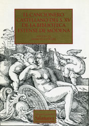 Portada de El cancionero castellano del siglo XV de la biblioteca estense de Módena