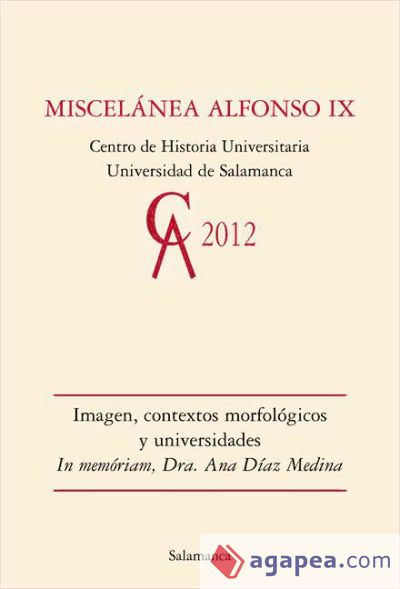 Imagen, contextos morfológicos y universidades (Ebook)