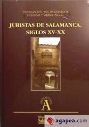 Portada de Juristas de Salamanca, siglos XV y XX