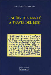 Portada de Lingüística Bantú a través del Bubi