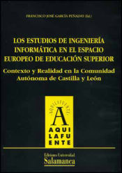 Portada de Los estudios de ingeniería informática en el Espacio Europeo de Educación Superior. Contexto y realidad en la comunidad autónoma de Castilla y León