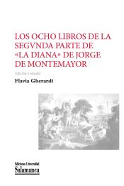 Portada de Los ocho libros de la segvnda parte de "La Diana" de Jorge de Montemayor