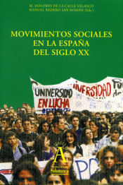 Portada de Movimientos sociales en la España del siglo XX