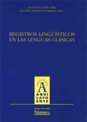 Portada de Registros lingüísticos en las lenguas clásicas