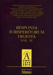 Portada de Responsa Iurisperitorum Digesta, vol. IV