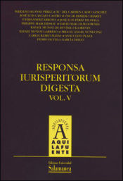 Portada de Responsa Iurisperitorum Digesta, vol. V