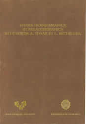 Portada de Studia Indogermanica et Palaeohispanica in honorem A. Tovar et L. Michelena