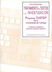 Portada de APLICACIÓN DEL TRATAMIENTO DE TEXTOS A LA INVESTIGACIÓN: PROGRAMAS TUSTEP DE LA UNIVERSIDAD DE TUBINGA