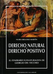 Portada de DERECHO NATURAL Y DERECHO POSITIVO. EL ITINERARIO IUSNATURALISTA DE GIORGIO DEL VECCHIO