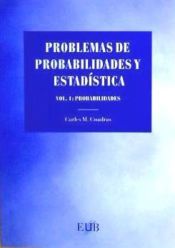Portada de Problemas de probabilidades y estadística (Vol.1 Probabilidades)
