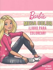 Portada de Barbie. Libro para colorear + pegatinas