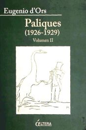 Portada de PALIQUES (1922-1925) VOLUMEN II