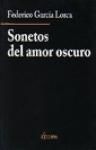 Portada de SONETOS DEL AMOR OSCURO