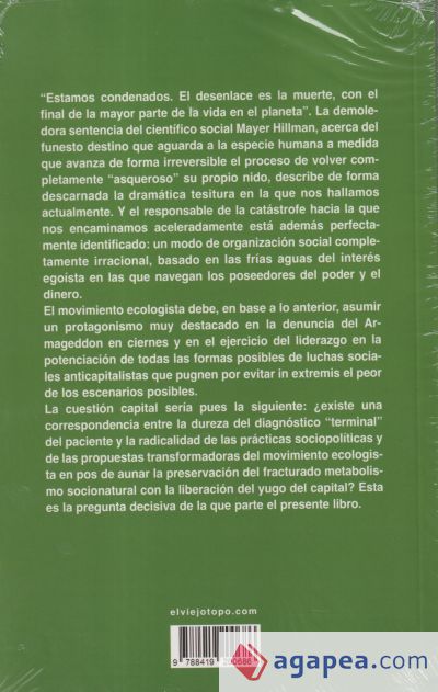 Los "vicios" del ecologismo