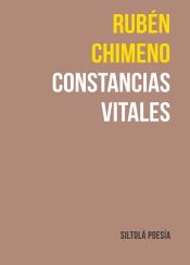 Portada de Constancias vitales