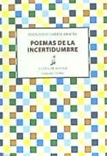 Portada de Poemas de la incertidumbre