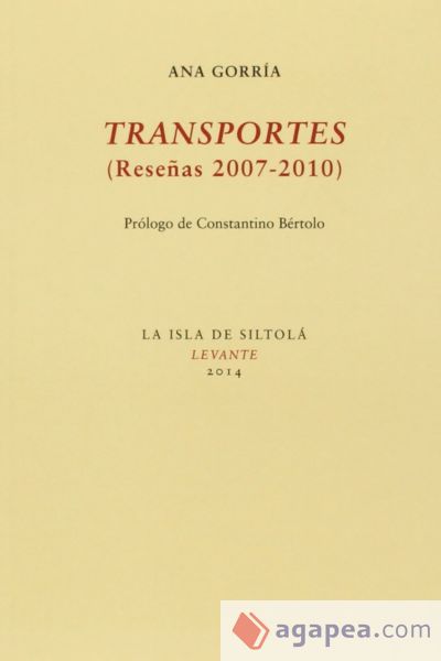 Transportes (Rese&ntilde;as 2007-2010)