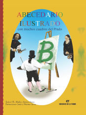 Portada de Abecedario ilustrado con muchos cuadros del Prado