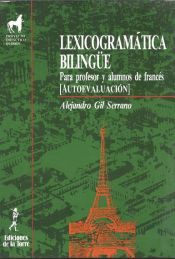 Portada de Lexicogramática bilingüe para el profesor y alumnos de francés