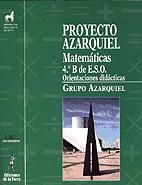 Portada de Proyecto Azarquiel de Matemáticas 4º ESO -B- (Profesor)