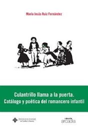 Portada de Culantrillo llama a la puerta. Catálogo y poética del romancero infantil