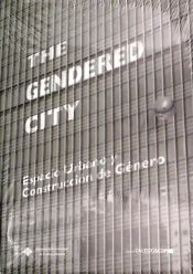 Portada de The gendered city. Espacio urbano y construccion de género