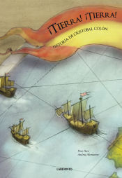 Portada de ¡Tierra! ¡Tierra! Historia de Cristóbal Colón