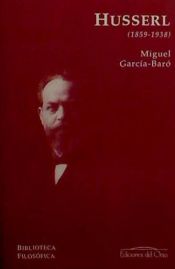 Portada de Edmund Husserl (1859-1938)