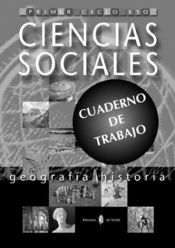 Portada de Geografía e Historia. Primero y segundo cursos. Cuaderno de trabajo