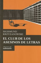 Portada de El club de los asesinos de letras