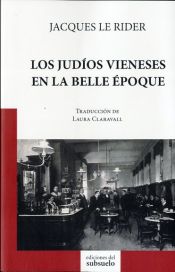 Portada de Los judíos vieneses en la Belle Époque