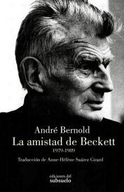 Portada de La amistad de Beckett