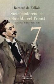 Portada de Siete conferencias sobre Marcel Proust