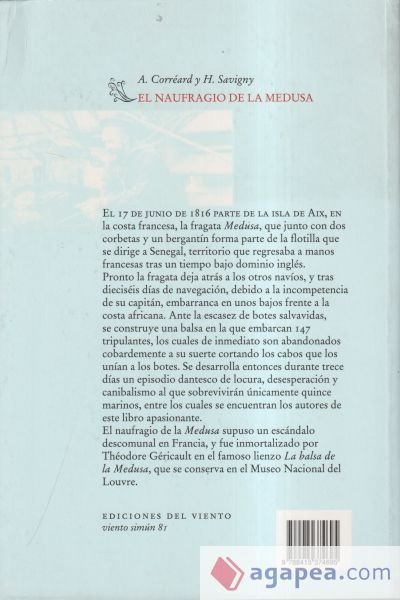 El naufragio de la medusa (Senegal 1816)