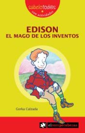 Portada de EDISON el mago de los inventos