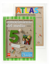 Portada de Conocimiento del medio. 5 Primaria. Nuevo proyecto Planeta Amigo. Andalucía