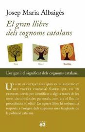 Portada de El gran llibre dels cognoms catalans