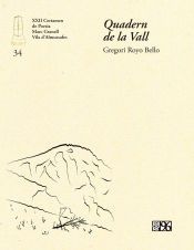 Portada de Quadern de la Vall: XXIII Certamen de Poesia Marc Granell - Vila d'Almussafes