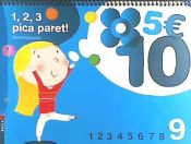 Portada de 1, 2, 3 Pica paret - Quadern de Matemàtiques 9 - C.Infantil