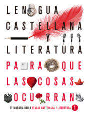 Portada de Lengua castellana y literatura 1º ESO LA PQLCO