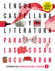 Portada de Lengua castellana y literatura 3º ESO LA PQLCO (Edición 2022)