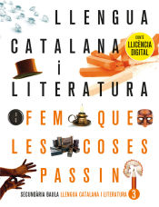Portada de Llengua catalana i literatura 3r d'ESO LA FQLCP (Edició 2022)