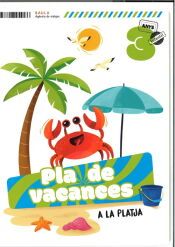 Portada de Pla de vacances A la platja 3 anys Infantil