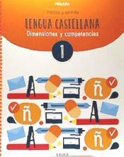 Portada de Practica y aprende Lengua castellana 1 Primaria