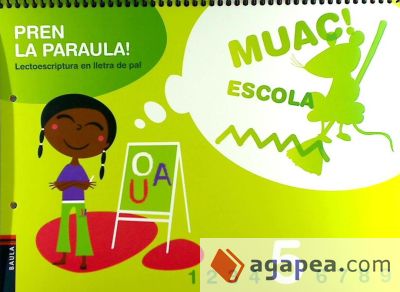 Quadern Lectoescriptura nº 5 Pren la paraula! Ed.Infantil