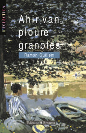 Portada de Ahir van ploure granotes